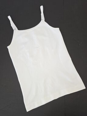 Shapermint Essentials All Day Scoop Neck Cami White XL Layering